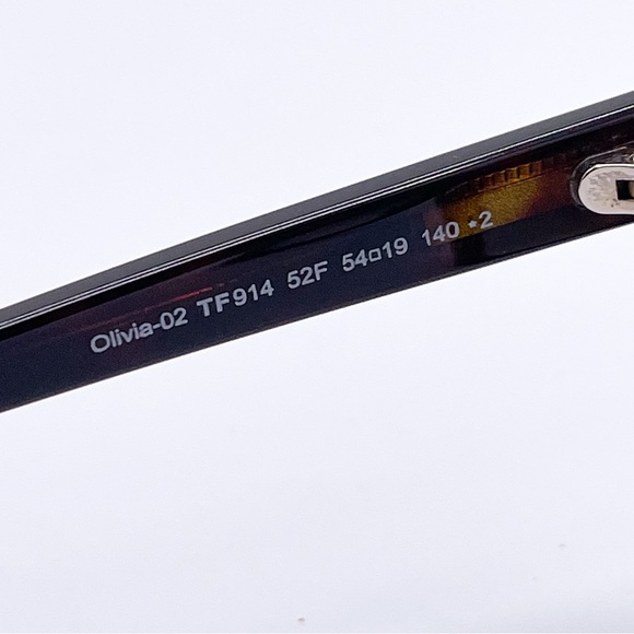 NEW TOM FORD OLIVIA-02 TF914 52F WOMEN SUNGLASSES FT0914/S - Picture 7 of 8